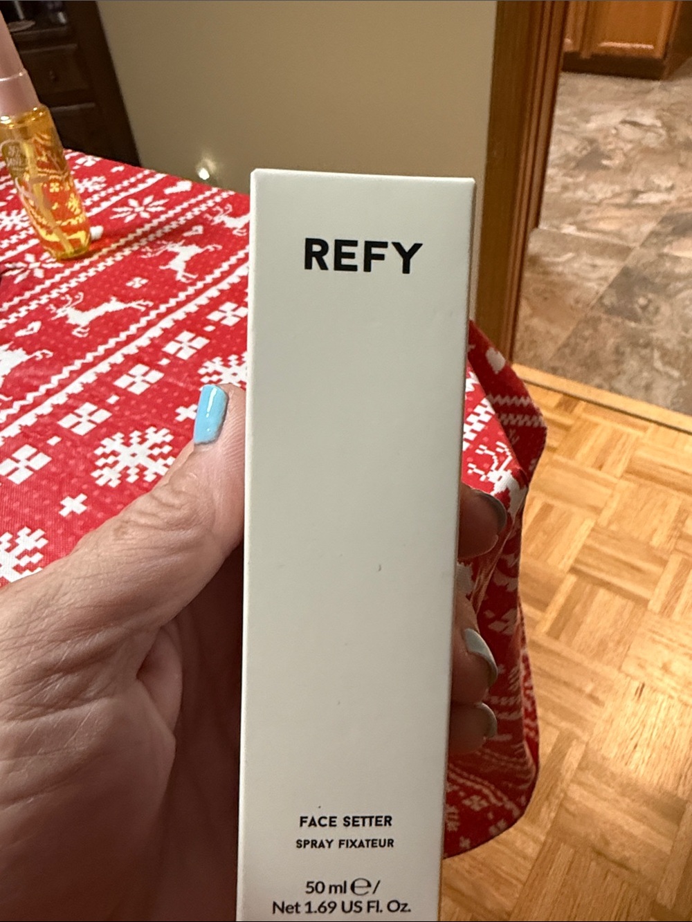 REFY Face Setter Setting Spray - White